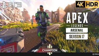 PS5 Apex Legends Ballistic Gameplay 4K 60FPS HDR | Apex Ballistic Gameplay| Ballistic Apex Season 17