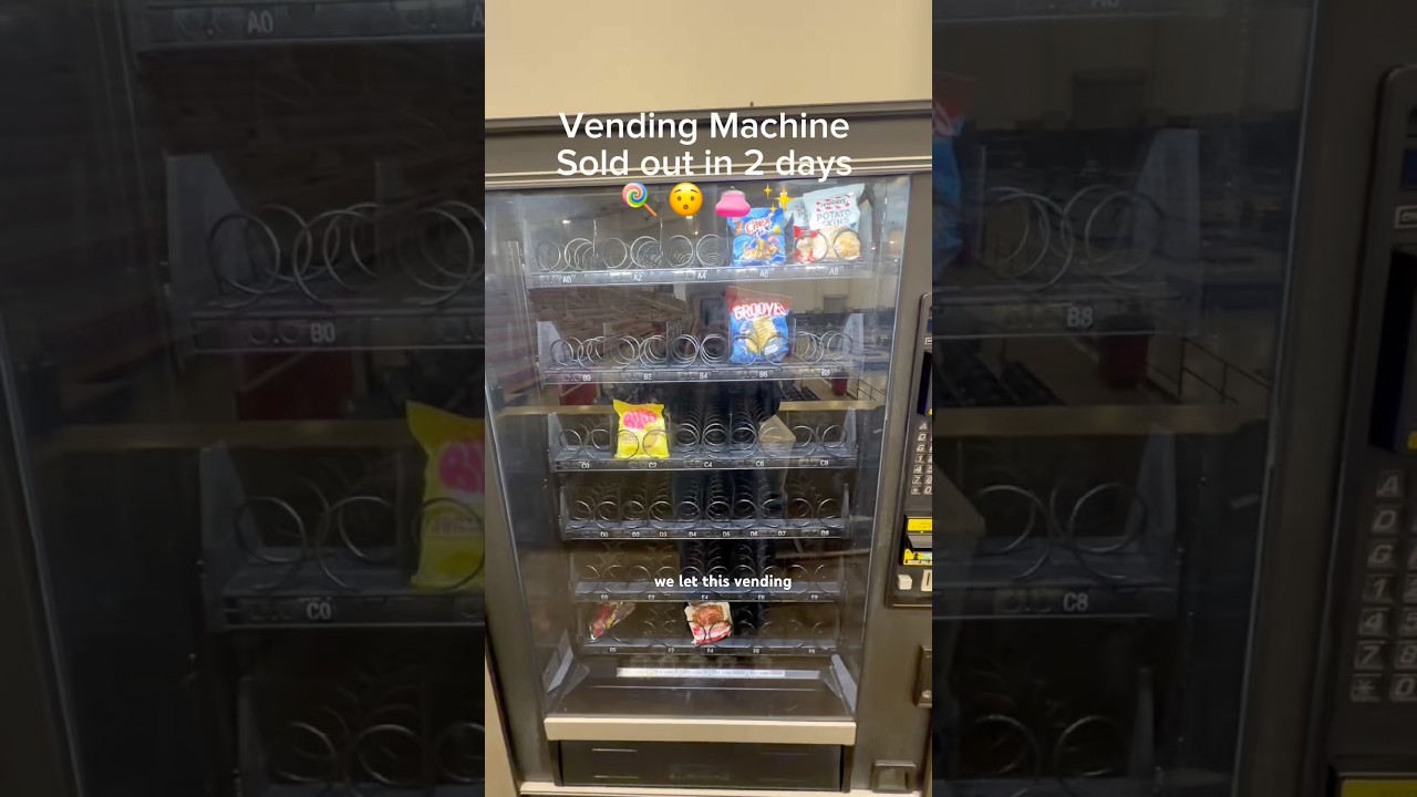 Can’t believe it sold out in 2 days… #vendingmachine #sidehustle