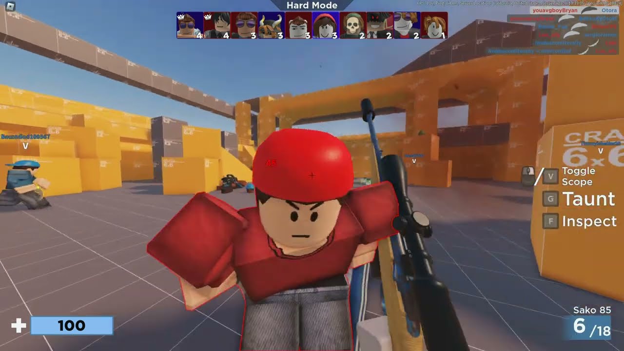 Roblox Arsenal Gameplay 4K HDR YouTube 