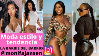 Moda y tendencia marcada por las modelos de instagram- @monifajansen - Muestra su estilo  su belleza