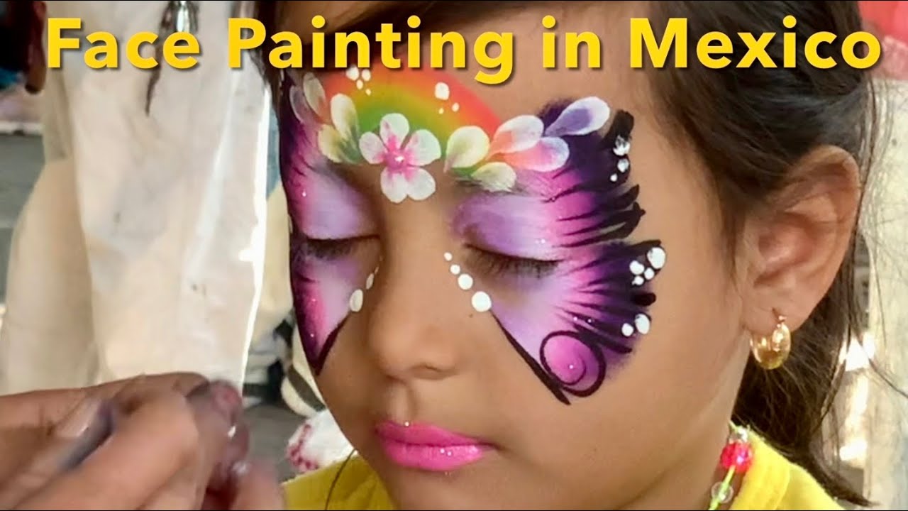 Face Painting in Mexico Face painting for kidsFace painting YouTube