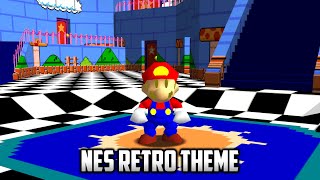 ⭐ Super Mario 64 PC Port - Mods - NES Retro Theme Texture Pack - 4K 60FPS