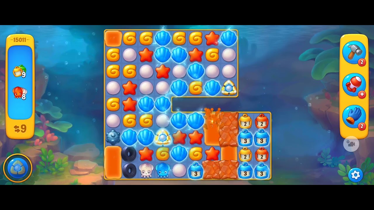 Fishdom Lv15011(フィッシュダム　レベル15011)