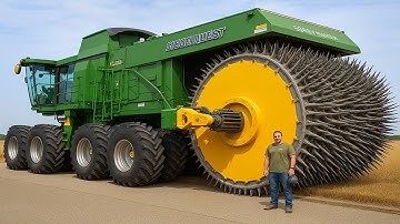 I watched this video 1000 times! This farm machinery will put millions of farmers out of work!