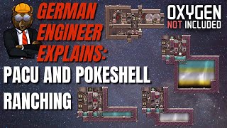 GERMAN ENGINEER explains ONI: PACU and POKESHELL Ranching for LIME! Oxygen Not Included Spaced Out screenshot 4