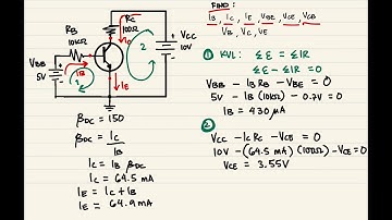 Transistors (BJT) - Current and Voltage Analysis (Part 2) #3