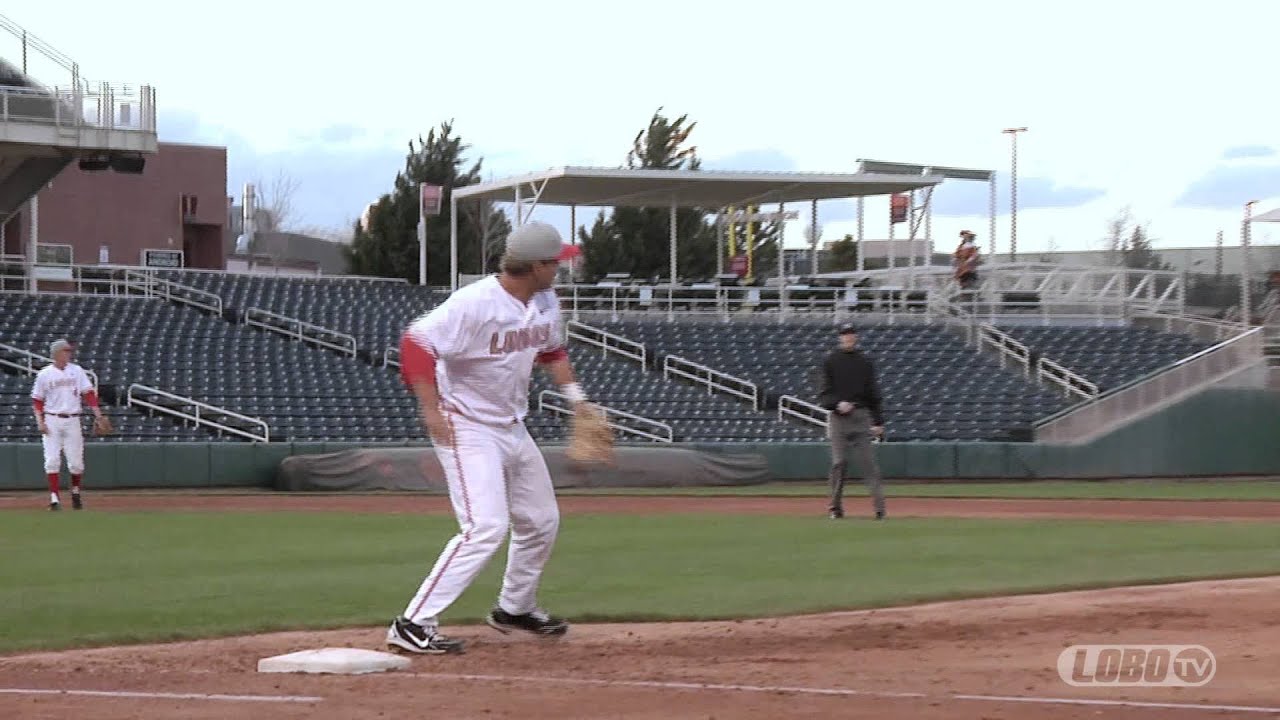 football score 2013 Lobo Baseball | Jared Holley's Defensive Gem