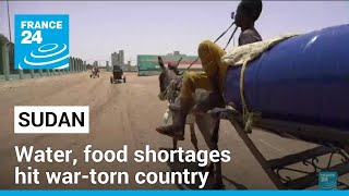 Humanitarian crisis in Sudan: Water, food shortages hit war-torn country • FRANCE 24 English
