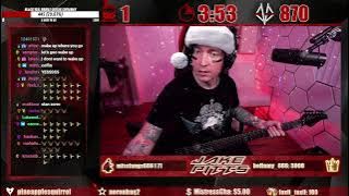 Black Veil Brides - Wake Up (Jake Pitts playthrough on Twitch)