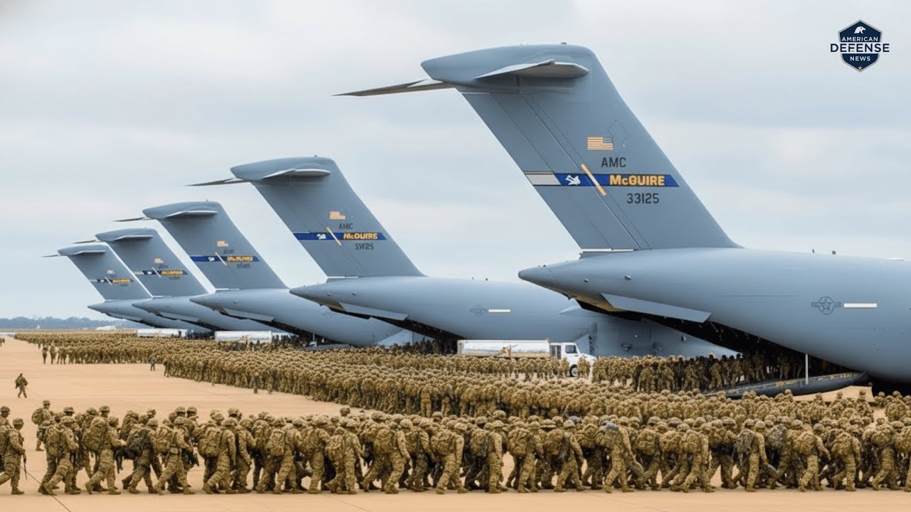 Iran SHOCKED! 15,000 Elite U.S. Paratroopers Suddenly Deployed to the Middle East