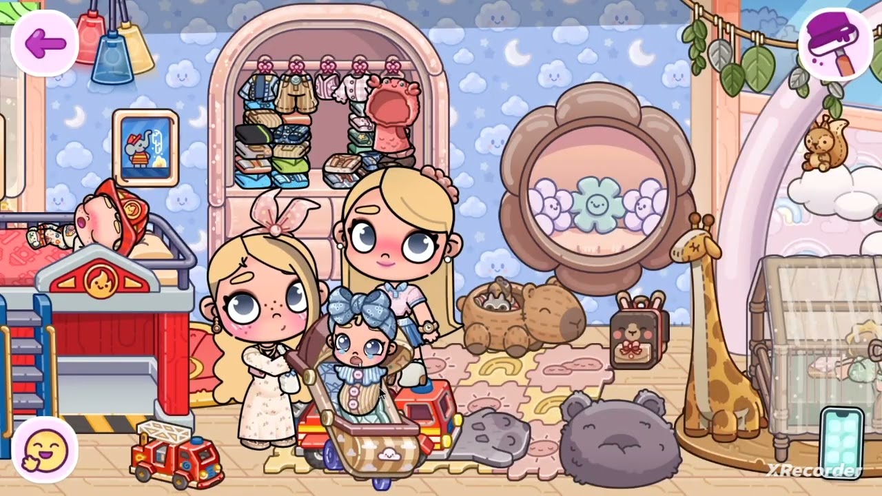 mia et malade elle a un ruhme et mal de ventre