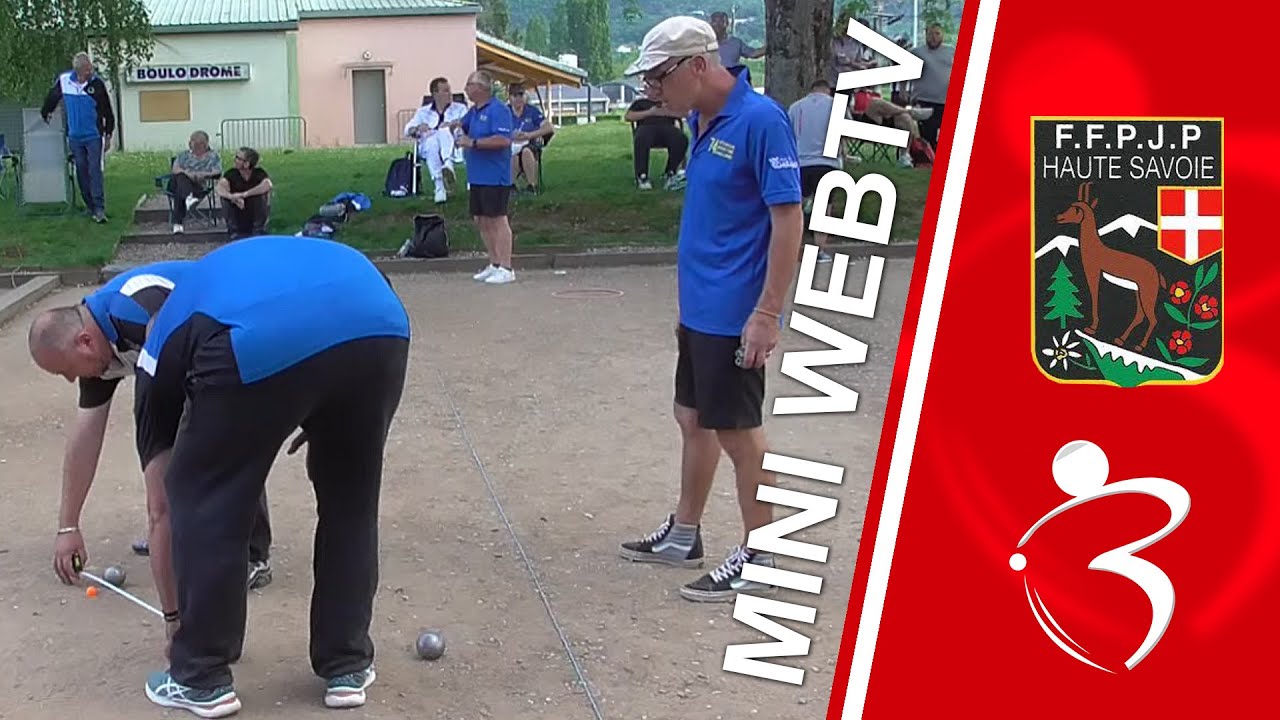 Miniature : 8e BRANDEN BURGER vs PRANOVI : Championnats doublette seniors de Haute-Savoie 2024