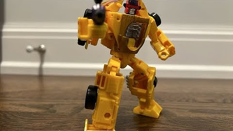 Transformers Legacy Dragstrip Stopmotion Test