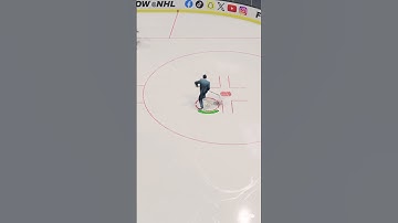 Practicing Behind The Back Through The Legs Deke in NHL 25