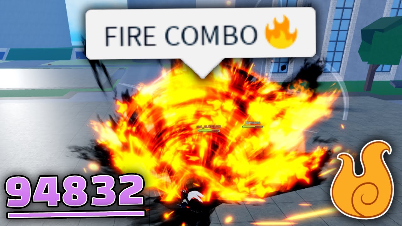 Blox Fruits] Flame combos! (From Easy to Hard) 