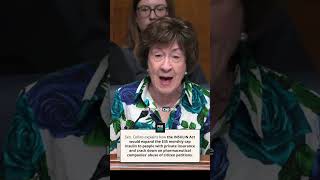 Senator Collins on Lowering Insulin Costs