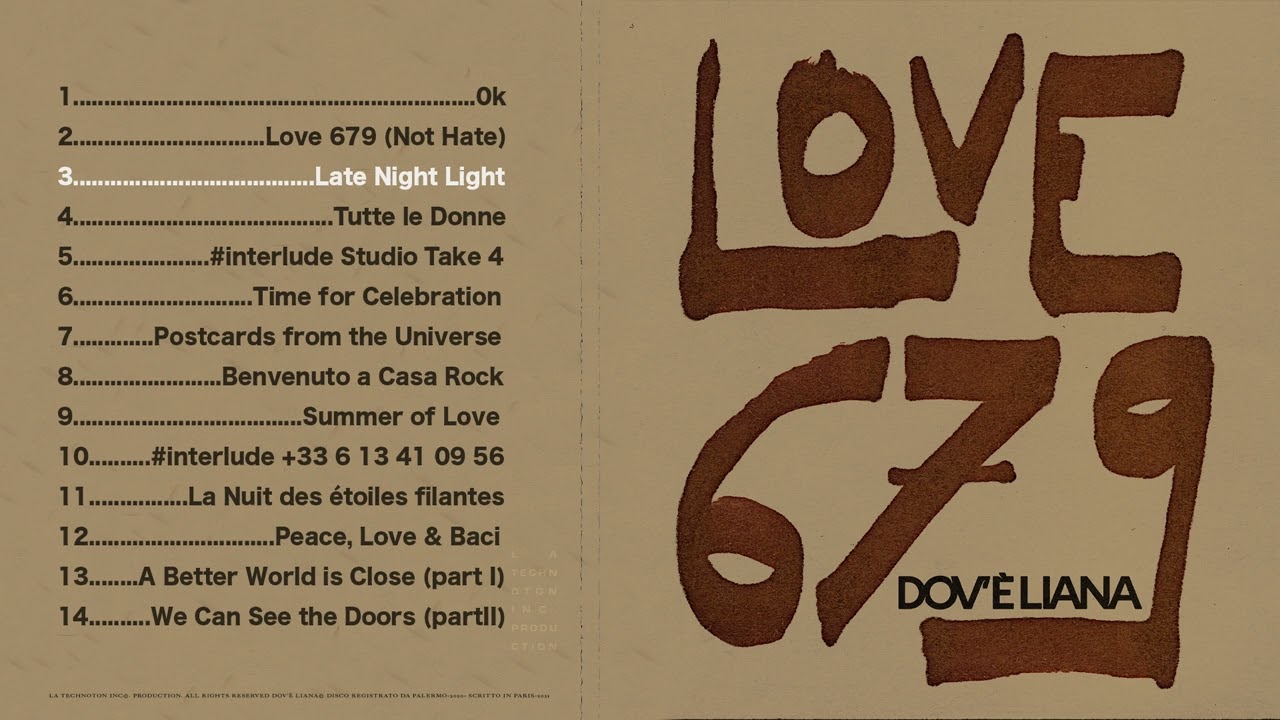Dov'è Liana - Late Night Light [Official Audio] - YouTube