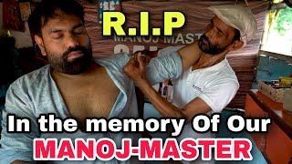 Best of Manoj Master ! Head massage by Legend Manoj Master #asmr  #indianbarber #R.I.P