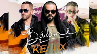 BÁILAME -Nacho, Yandel, Bad Bunny -  (Letras - Lyrics)_Full-HD