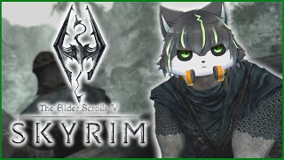 【TES V: Skyrim】膝に矢を受けるRTA【獲名取ビスト / Vtuber】