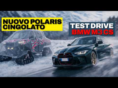 BMW M3 CS al LIMITE tra le curve + il nostro nuovo CINGOLATO