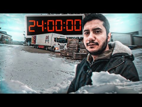 BUZ GİBİ HAVADA TIR DA YAŞAMIM! - TIRDA 24 SAAT -  SCANİA TIR VLOG