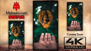 Bholenath Whatsapp Status 2022 | Mahadev 4k Full Screen Status 2022 | Mahashivratri Status 2022 |