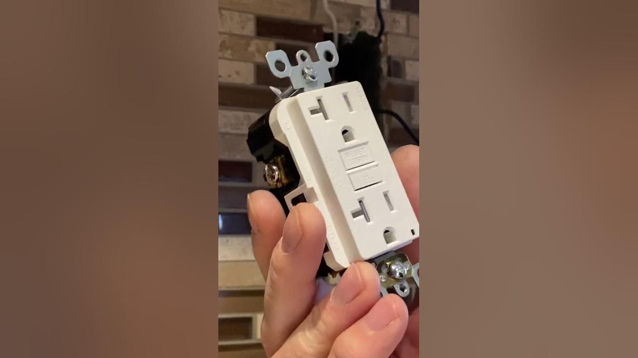 Replacing Faulty (GFCI) Ground Fault outlet in Kitchen YouTube