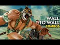 King Wall Carry Combos | TEKKEN 7