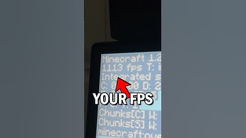 DOUBLE Your FPS Using This PC Hack! #minecraft #shorts