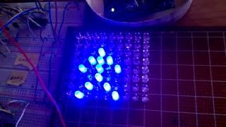 Project: Arduino LED matrix screen #2