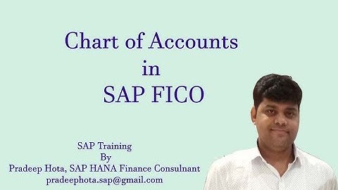 Chart of accounts in SAP FICO | SAP Chart of Accounts Structure | Types of Chart of Accounts in SAP