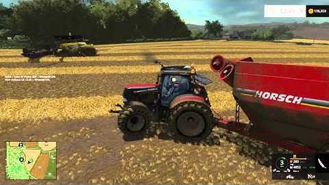 Farming Simulator 2015 - Courseplay tutorial - Auger wagon/chaser bin/overloader