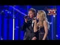 Аида Николайчук и Chris Norman - Stumblin In - Десятый прямой эфир - Х-Фактор 3 - 29.12.2012