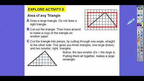 Area of Triangles - Lesson 13.2