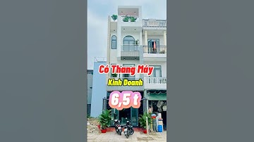 Có thang máy, mặt tiền kinh doanh, sổ hoàn công mà chỉ 6,5 tỏi. Tp thuận an bình dương #nhadep