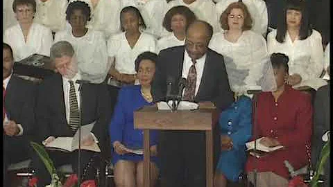 Pres. Clinton at MLK Commemoration (1996)