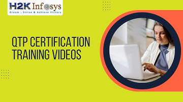 QTP Certification Training Videos | Online QTP Training | QTP Course Online | H2k Infosys