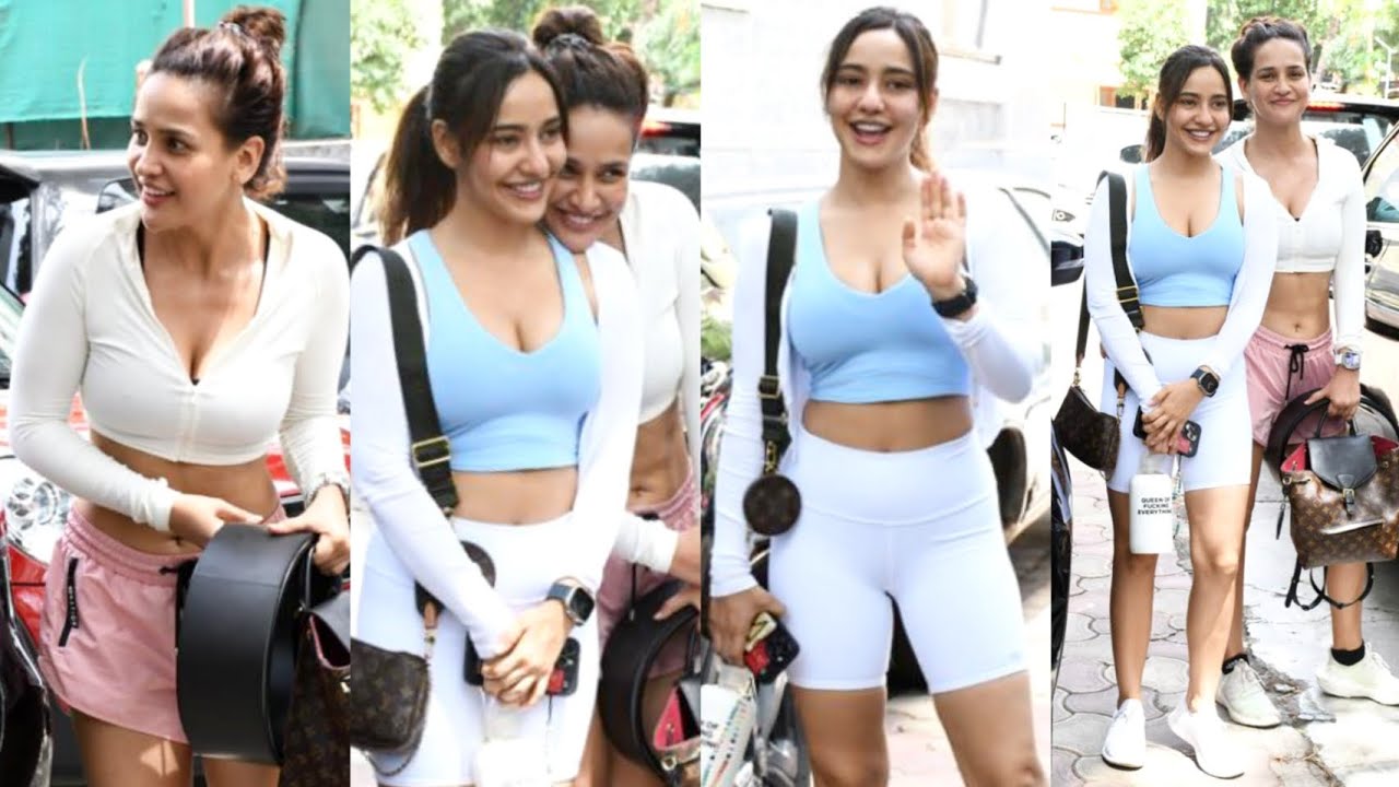 Hotties 😍 Neha Sharma & Aisha Sharma Spotted in Bandra 🤩📸 |