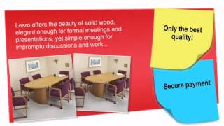 10 Oval Conference Table With Curved Panel Base - Ofconcepts.com