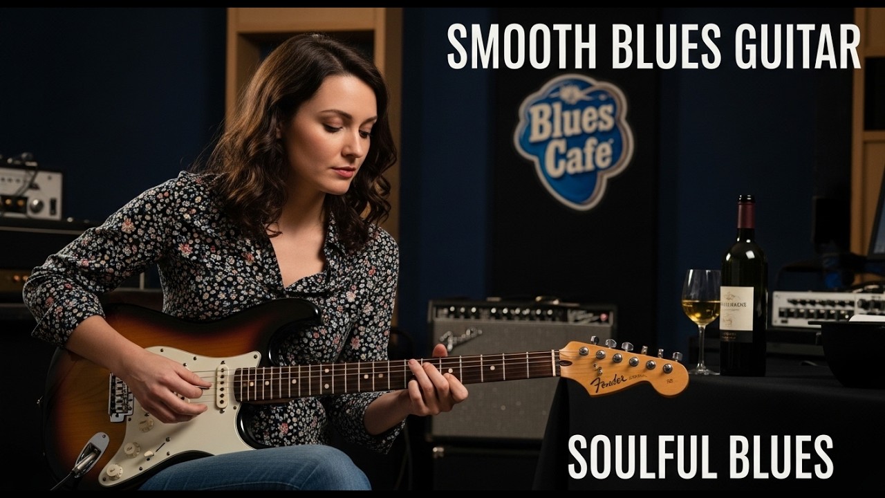 Instrumental Blues Guitar | Clean Electric Blues for Work & Focus