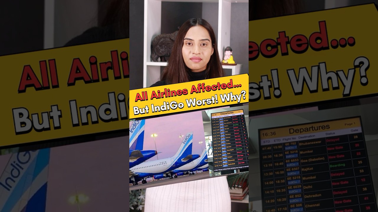Indigo flight delays: New Rules for All… But Why Did ONLY IndiGo Collapse? Swati Thakur