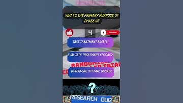 22 Discover the Real Randomized Controlled trial quiz