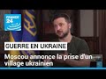 Ukraine : un nouveau village tombe aux mains des Russes dans la région de Kharkiv, annonce Moscou