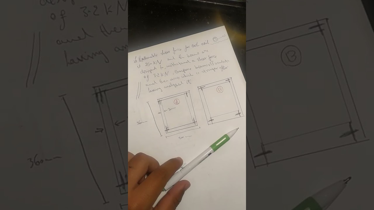Mechanics of Materials | Transverse Shear: Spacing & Beam Efficiency 
