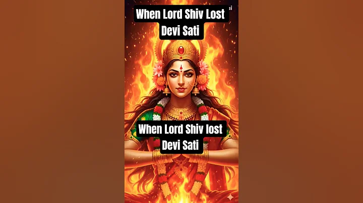 🌿 When Lord Shiv lost Devi Sati || Har Har Mahadev #mahadev #mahakal #satimata #bhakti #shorts #shiv