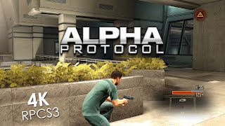 Alpha Protocol (4K / 2160p) | RPCS3 Emulator 0.0.29-15724 | Sony PS3