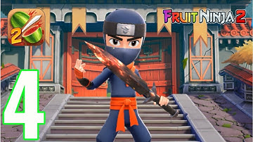 Fruit Ninja 2 - Gameplay Walkthrough Part 4 - New Update and New Weapons (iOS, Android).