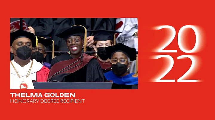 Remarks by Honorary Degree Recipient Thelma Golden | Commencement 2022 - DayDayNews