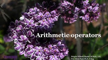 1.07 Arithmetic operators